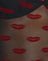 Lips Flock Black