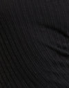 Sheer Diagonal Knit Black