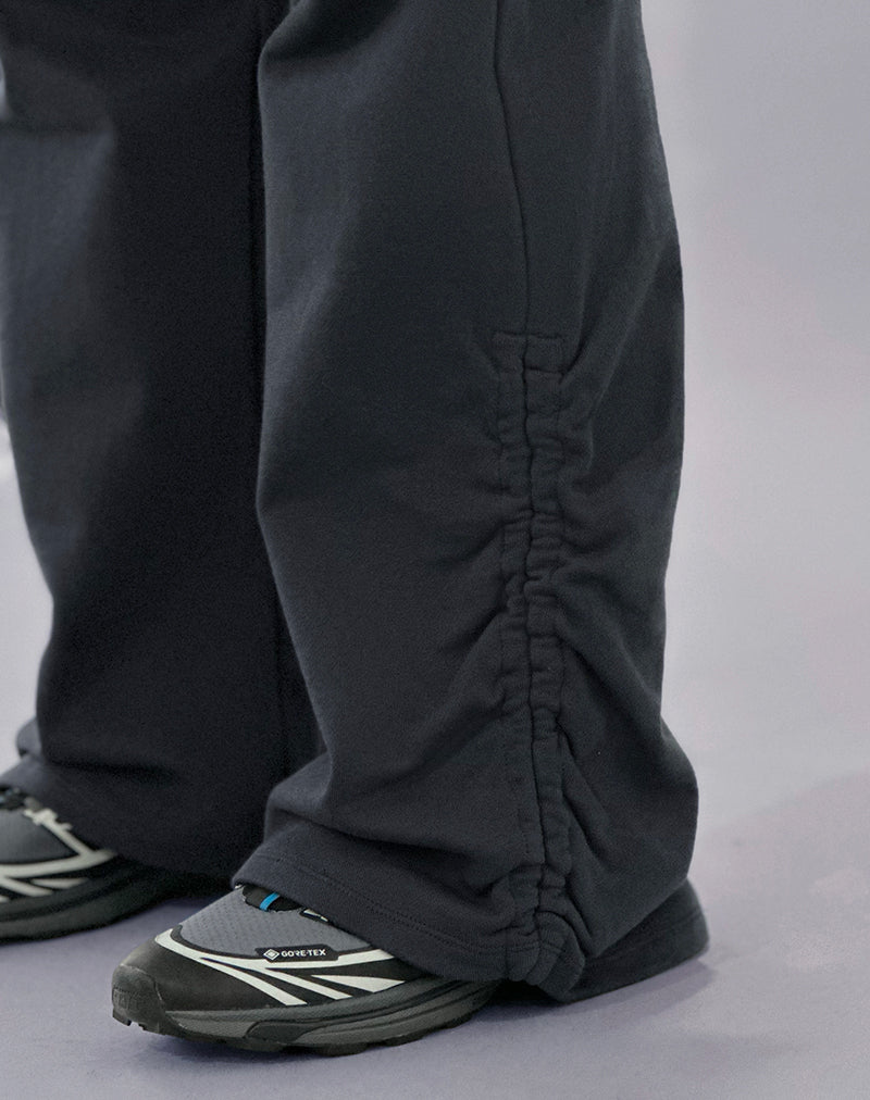 Image of Rylan Ruched Jogger in Beluga Grey