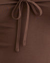 Cupro Dark Brown
