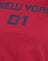 Adrenaline Red with Blue New York Print