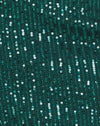 Drape Sequin Forest Green