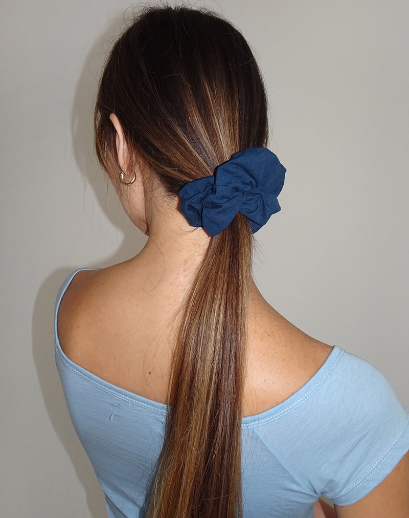 Scrunchie in Navy