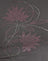 Cupro Diamante Flower Dark Gre