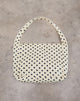 Image of Sota Polka Twill Bag in White and Black