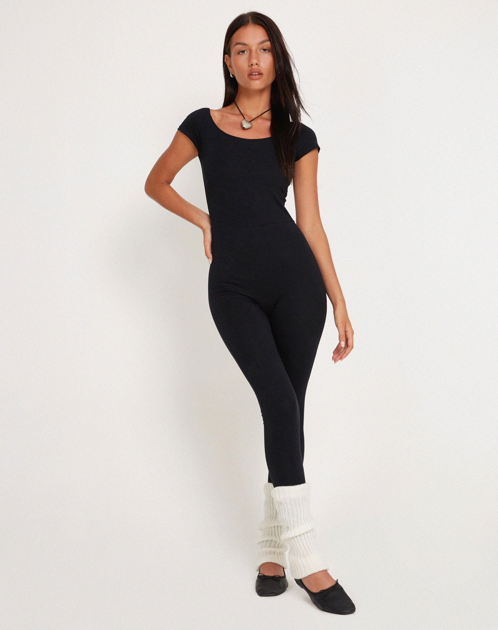 image of Sovana Unitard in Black