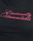 Black with Emotionally Unavailable Print