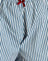 Petite rayure verticale bleue