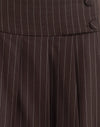 Dark Brown Pinstripe