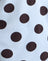 Big Polka Blue Brown