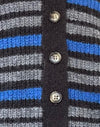 Light Grey and Blue Grey Stripe