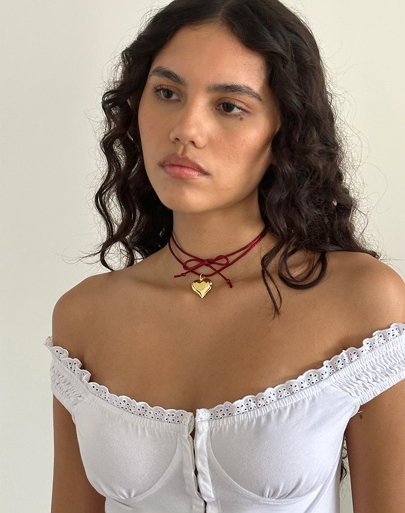 Collier Coeur Valentina