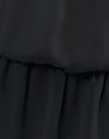 Black Chiffon with Lining