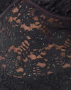 Black Sequin Lace