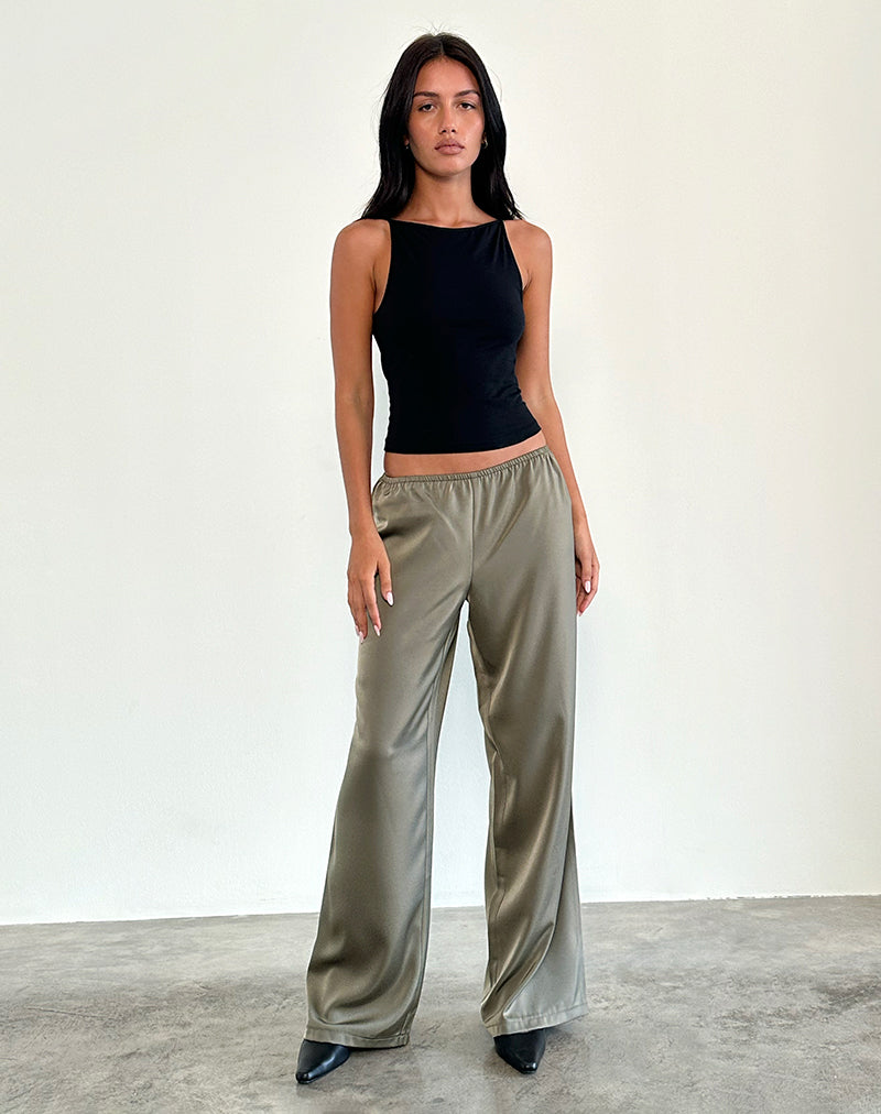 Image of Waski Trouser in Satin Sage