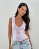 Image of Wespiser Top in Sequin Soft Purple