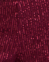 Sequin Maroon