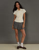 Image of Wilmot Blouse in Buttermilk Yellow Poplin