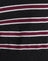 Stripe Knit Black Burgundy