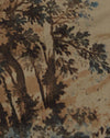 brown forest tapestry