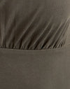 Cupro Dark Khaki