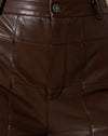 PU Patchwork Choco Brown