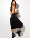 Image of Alicia Midi Skirt in Black