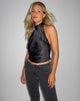 image of Ataina Top in Satin Black