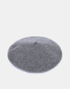 Image of Wool Beret in Grey