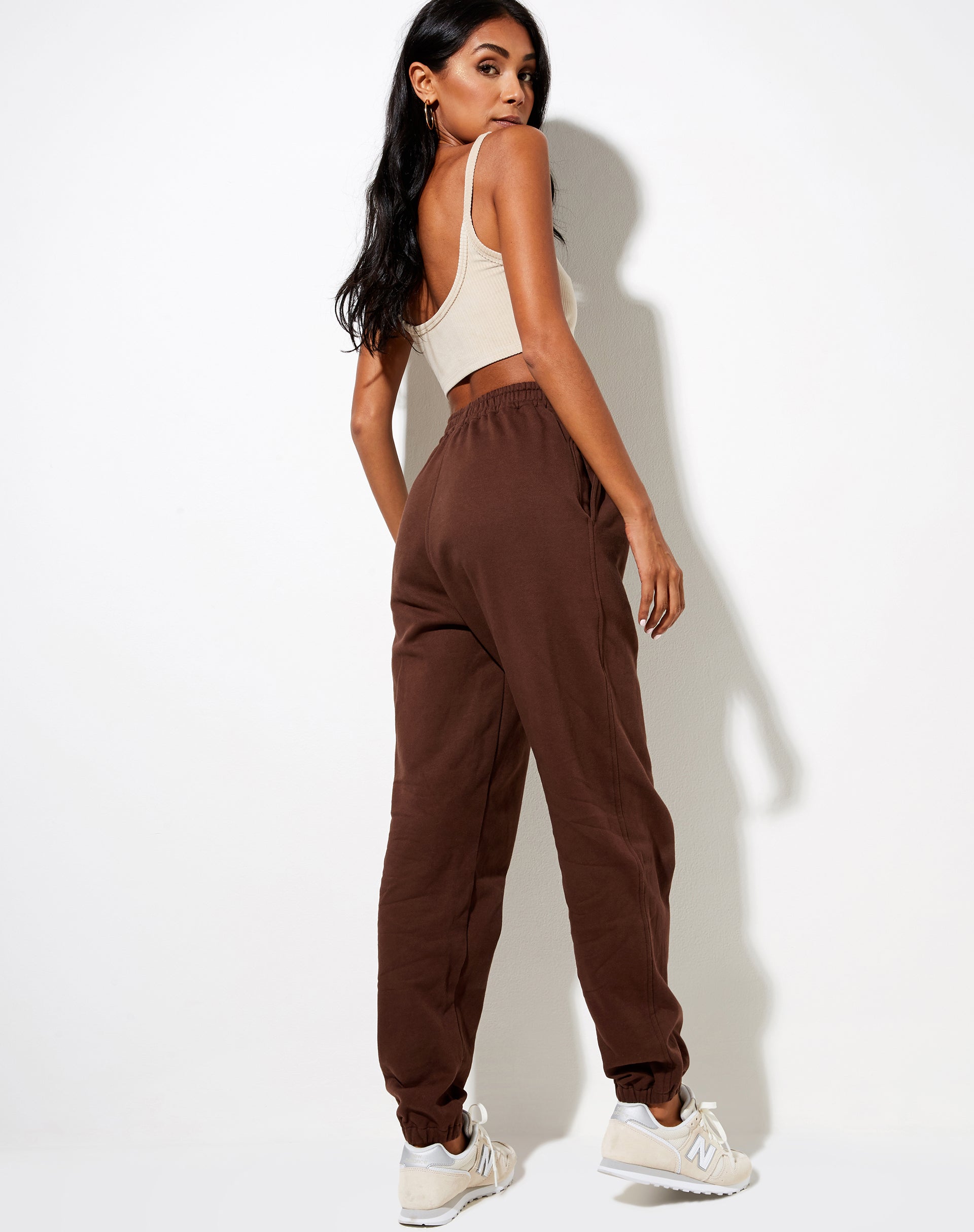 Petite discount chocolate joggers