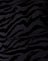 Horizontal Zebra Flock Black