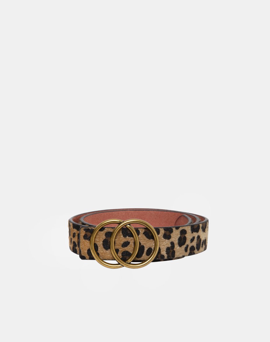 Gucci leopard hot sale print belt