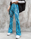 Image of Zola Flare Trouser in Tropical Rave
