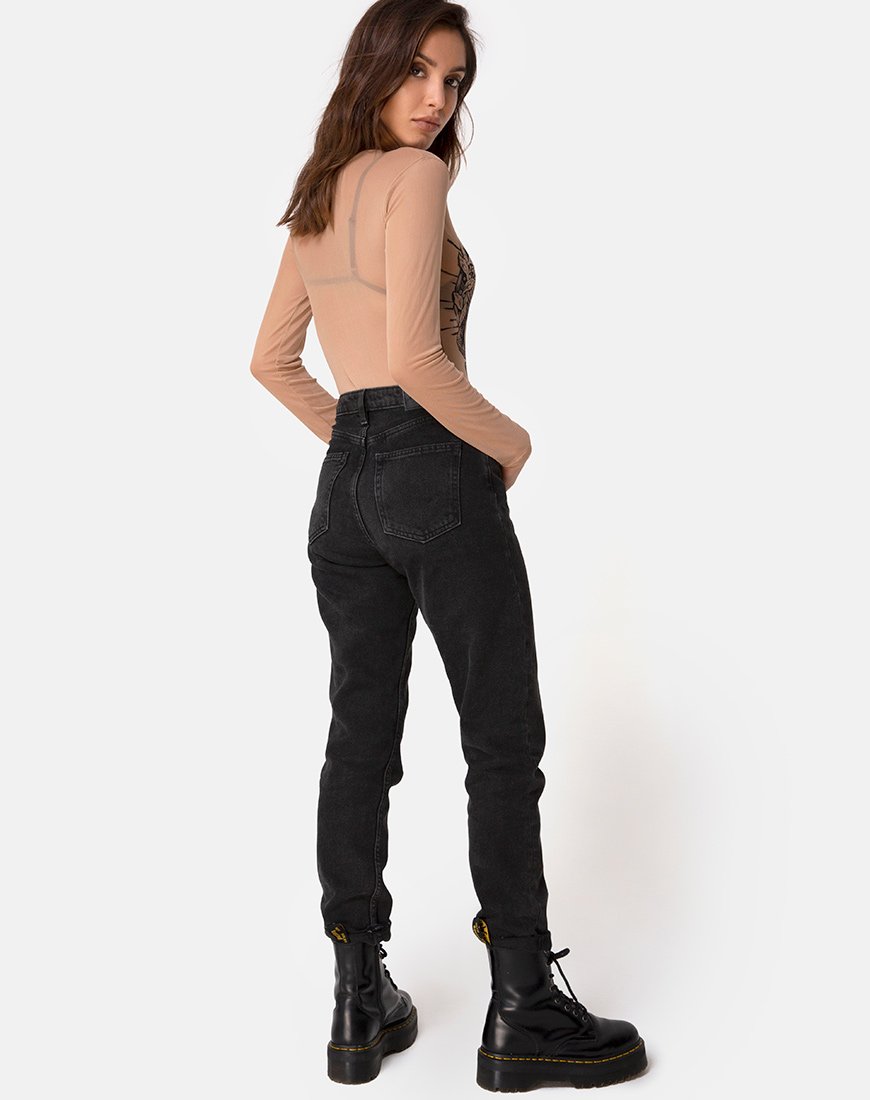 Image of Bonella Bodice Alchemy in Net Taupe