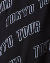 Image of Botec Oversize Tee in Tokyo Tour Black