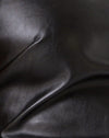 Image of Brandy Bodycon Dress in Vegan Leather Black