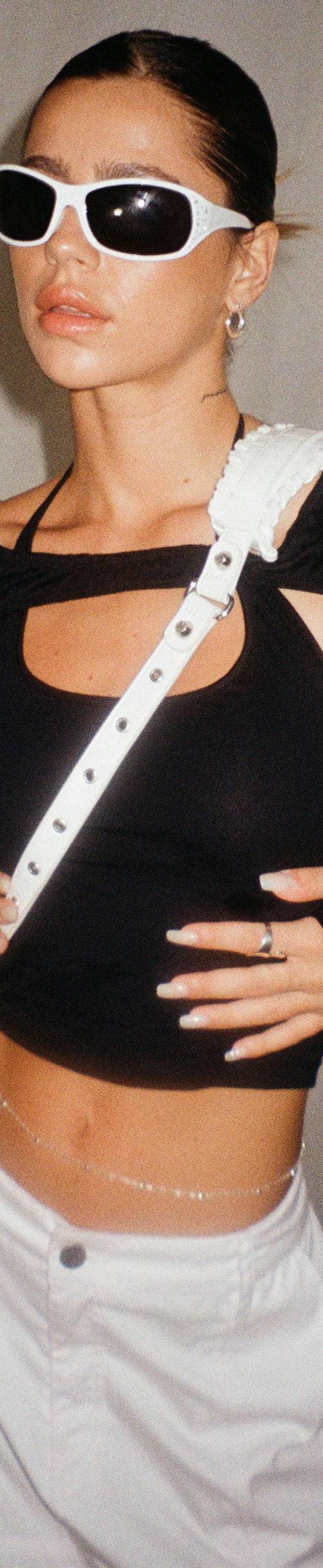 image of Brandy Long Sleeve Top in Black