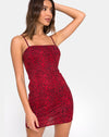 Image of Cinelle Bodycon Dress in Coloured Animal