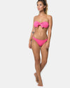 Image of Cleo Bikini Top in Textured Soft Pink