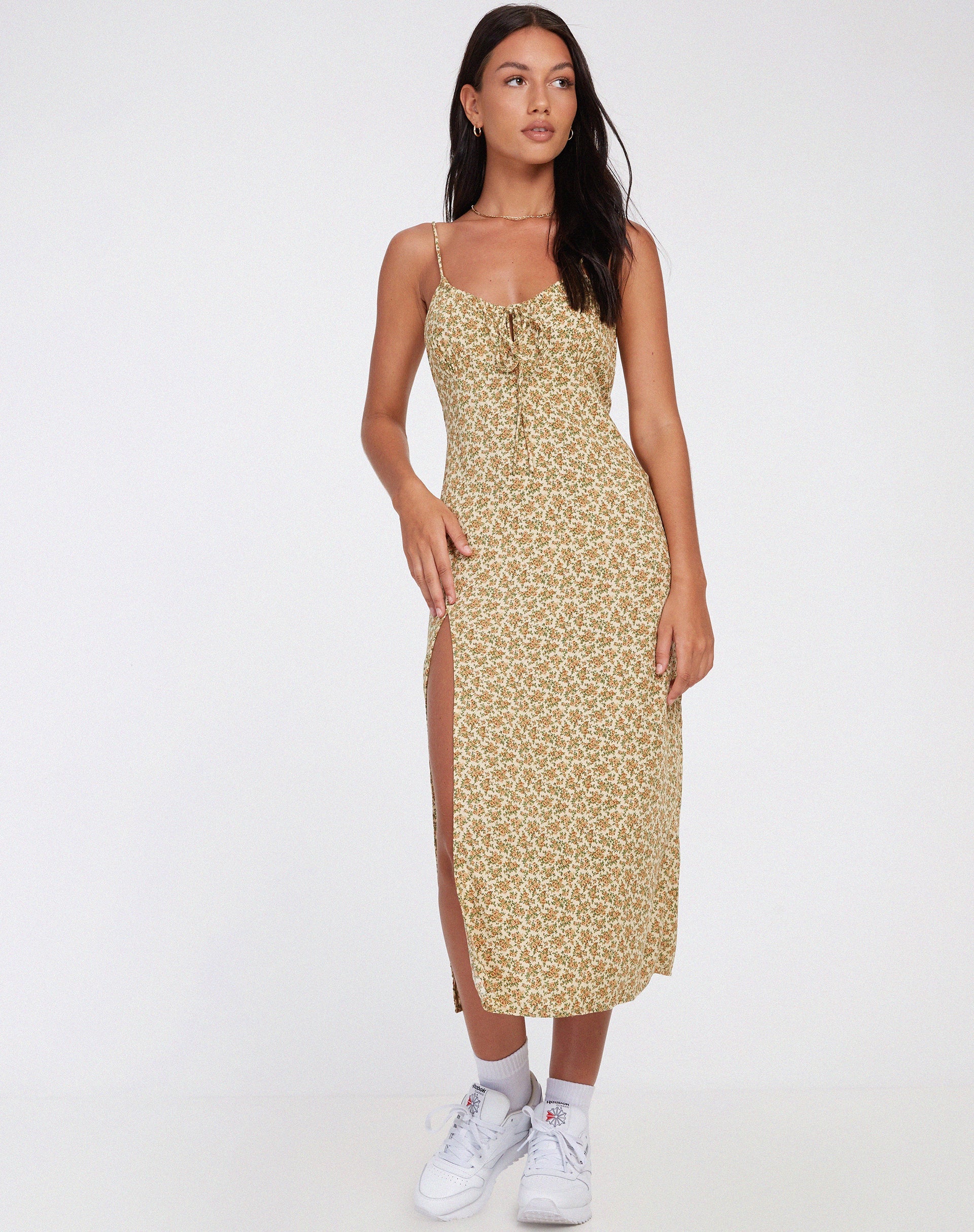 image of Cypress Midi Dress in Washed Ditsy