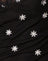 Black Daisy White Embro