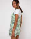 Image of Datista Slip Dress in Chinese Dragon Neo Mint