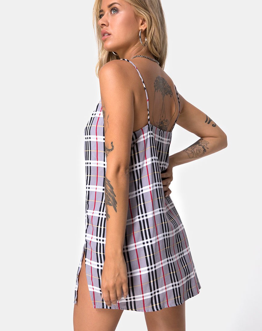 Datista Dress in Heritage Check