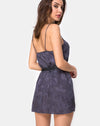 Image of Datista Slip Dress in Satin Rose Grey