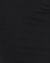 Delani Long Sleeve Midi Dress in Black