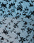 Love Bloom Grey and Blue Flock
