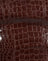 Croc PU Dark Brown