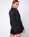 Image of Drille Cutout playsuit in Black