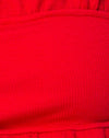 Image of Effie Bikini Bottom Red Rib