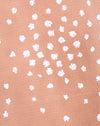 Image of Ether Longsleeve Top in White Glitter on Net White